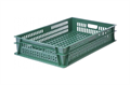 Ящик 39 л Дигрус перфорированный 740х465х145 зелёный Я/ПЕР-39-З/Д Я/ПЕР-39-З/Д