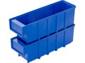 Дигрус Ящик сплошной складской 300х92х100 мм, объем 2.76 л., синий ЯСк-3092-Син/Д ЯСк-3092-Син/Д
