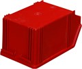 Дигрус Ящик сплошной складской 250х148х130 мм, объем 4.81 л., красный ЯС-2113-К/Д ЯС-2113-К/Д