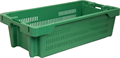 Дигрус Ящик рыбный перфорированный 800х400х225, объём 72, зелёный ЯП-8422РБ-З/Д ЯП-8422РБ-З/Д