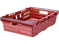 Дигрус Ящик перфорированный 600х400х167, красный, объём 40.08л, ЯП-6416-К/Д ЯП-6416-К/Д