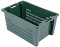 Дигрус Ящик перфорированный 600х400х300 мм, объем 52 л., зелёный ЯП-6430-З/Д ЯП-6430-З/Д