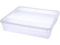 Дигрус Ящик 400x335x85, объем 9л прозрачный Я-Кр9-П/Д Я-Кр9-П/Д