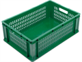 Дигрус Ящик перфорированный 600х400х200, объём 40, зелёный арт ЯП-60х40х20-З/Д ЯП-60х40х20-З/Д
