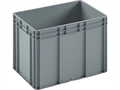 Дигрус Пластиковый ящик(евроконтейнер) 400х300х220 серый, с усиленным дном ЯС-EC4322.4-С/Д ЯС-EC4322.4-С/Д
