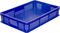 Дигрус Ящик 600х400х120 мм, перфорированные стенки и дно, синий ЯП-6412-Син/Д ЯП-6412-Син/Д