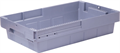 Дигрус Ящик пластиковый сплошной 490х300х110 мм, объем 16.17 л., серый ЯПС-49311ФБ-С/Д ЯПС-49311ФБ-С/Д