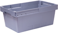 Дигрус Ящик пластиковый сплошной 490х300х210 мм, объем 30.87 л, серый ЯПС-49321ФБ-С/Д ЯПС-49321ФБ-С/Д
