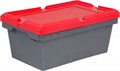 Дигрус Ящик пластиковый сплошной 490х300х210 мм, объем 30.87 л, серый ЯПС-49321ФБ-С/Д ЯПС-49321ФБ-С/Д