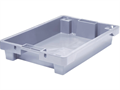 Дигрус Ящик полимерный 600х400х100 сплошной с отверстиями, серый ЯСП-6410-ОС/Д ЯСП-6410-ОС/Д
