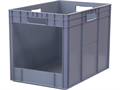 Дигрус Пластиковый ящик 600x400x420 с вырезом,серый ЯВ-6442-С/Д ЯВ-6442-С/Д